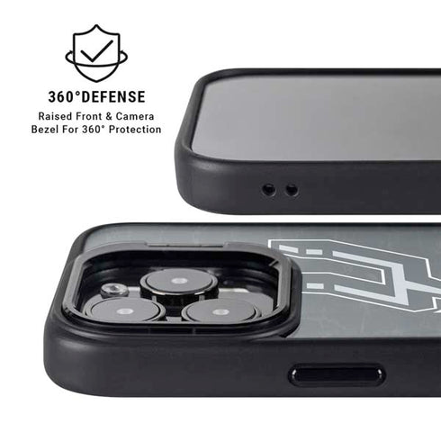 NBA San Antonio Spurs Secondary Logo iPhone 16 Pro Kickstand Case
